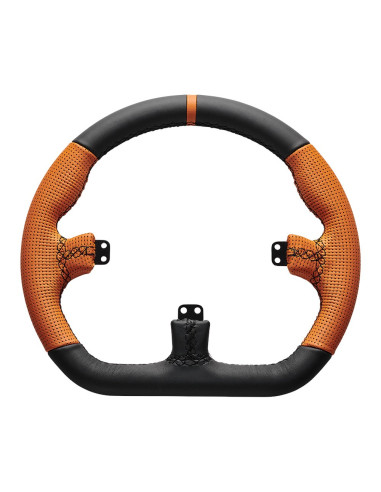 Asetek Simsports Gt - Obręcz - Zamknięte D, Czarno-Pomarańczowa
