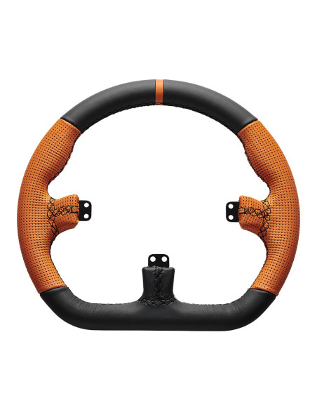 Asetek Simsports Gt - Obręcz - Zamknięte D, Czarno-Pomarańczowa