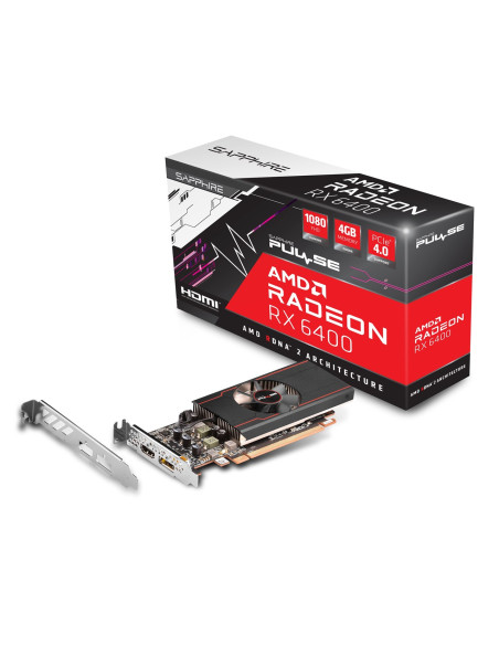 Karta Graficzna Sapphire Radeon Rx 6400 Pulse Gaming 4Gb Gddr6
