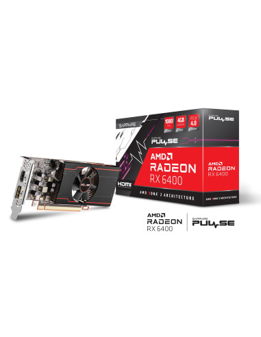 Karta Graficzna Sapphire Radeon Rx 6400 Pulse Gaming 4Gb Gddr6