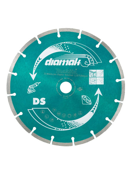 Makita Tarcza Diamentowa 230X22,23Mm Segment (Sucha) /10Szt. Beton, Cegła, Marmur