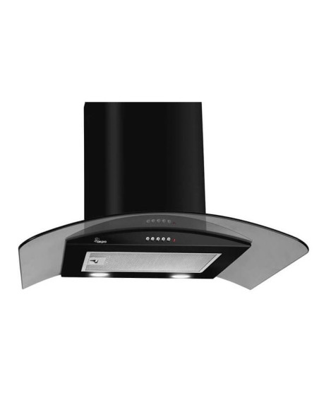 Okap Kominowy Akpo Wk-4 Largo Eco 60 Czarny (399,1 M3/H  600Mm  Kolor Czarny)