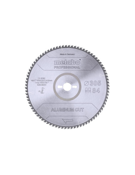 Metabo Piła Tarczowa Fz/Tz 305X30X84Z Aluminium Cut Professional