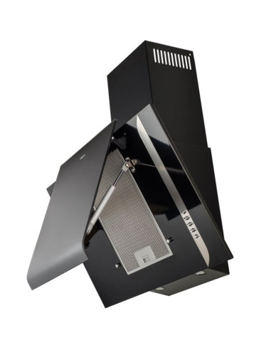 Okap Kominowy Akpo Wk-4 Grand 50 Czarny Eco (410,8 M3/H  500Mm  Kolor Czarny)