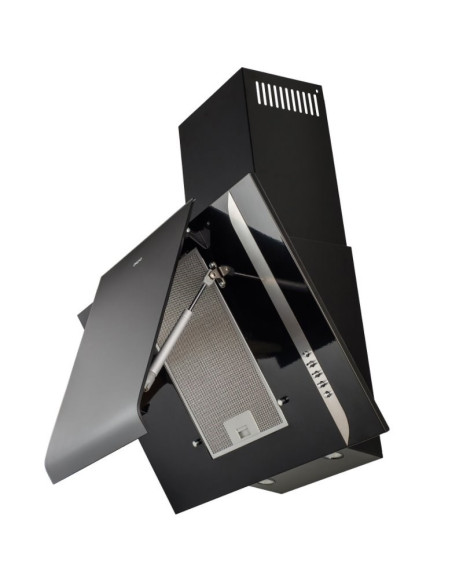 Okap Kominowy Akpo Wk-4 Grand 50 Czarny Eco (410,8 M3/H  500Mm  Kolor Czarny)
