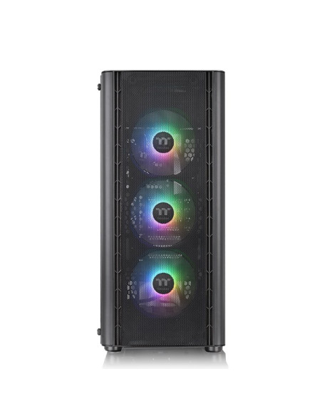 Thermaltake V250 Air Tempered Glass 3X12Cm Argb + 12Cm - Black Ca-1Q5-00M1Wn-03