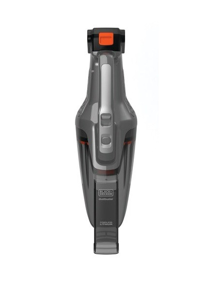 Black & Decker Dustbuster Odkurzacz Przenośny Czarny, Szary, Pomarańczowy Bez Worka