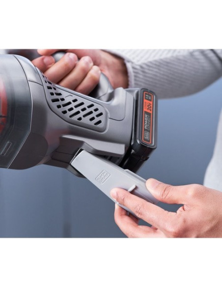Black & Decker Dustbuster Odkurzacz Przenośny Czarny, Szary, Pomarańczowy Bez Worka