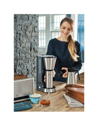 Ekspres Przelewowy Wmf Kitchenminis 412260011 (870W  Kolor Srebrny)