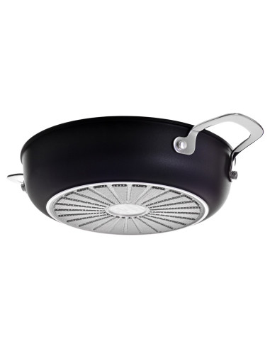 Ballarini Alba Albg3Ed.24D Patelnia Głęboka Z 2 Uchwytami 24 Cm