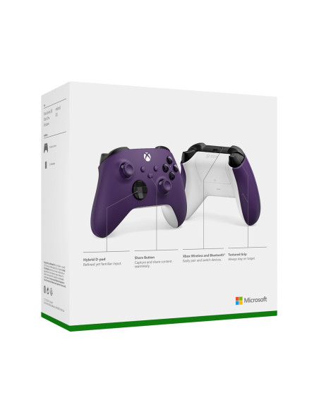 Microsoft Qau-00069 Kontroler Gier Fioletowy Bluetooth/Usb Gamepad Analogowa/Cyfrowa Android, Pc, Xbox Series S, Xbox Series X, 