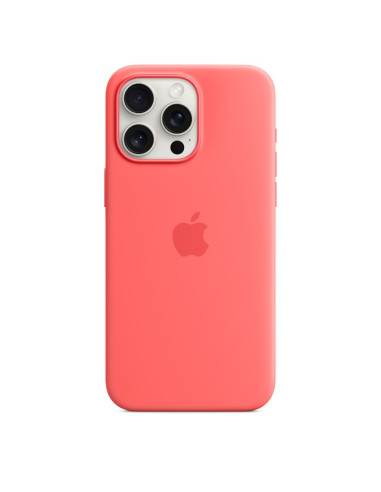 Apple Iphone 15 Pro Max Silicone Case With Magsafe - Guava