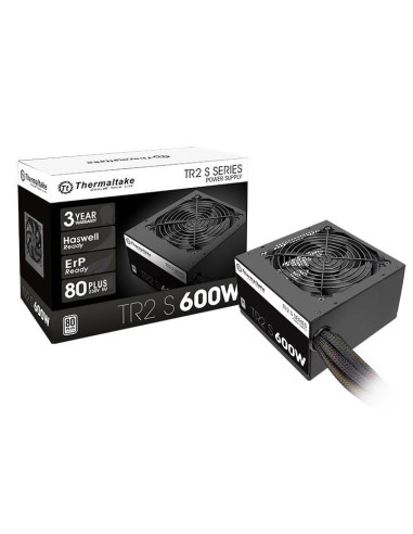 Thermaltake Trs-600Ah2Nk Moduł Zasilaczy 600 W 20+4 Pin Atx Atx Czarny
