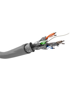 Goobay 93953 Kabel Sieciowy Szary 100 M Cat6 S/Ftp (S-Stp)
