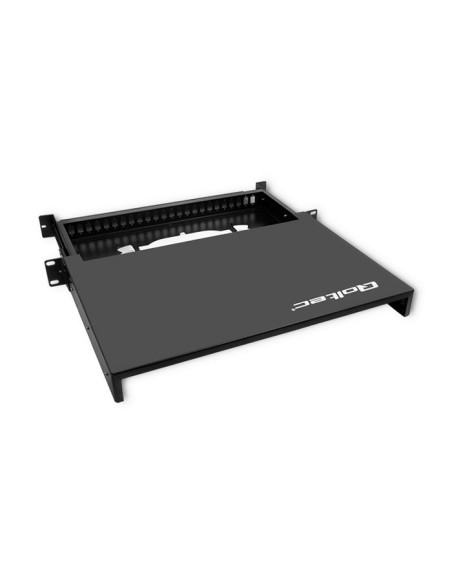 Qoltec 54480 Przełącznica Światłowodowa Rack Na Szynie Odf | 24 Porty | Sc/ Sx