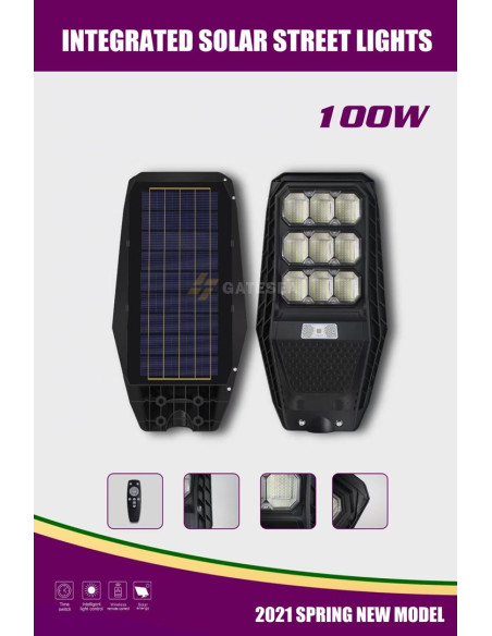 Volt Lampa Solarna Pioneer 120 + Panel 10W + 12.000Mah + Pilot