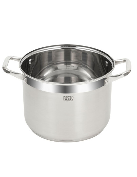 Resto Kitchenware Libra 8 L Okrągły Stal Nierdzewna