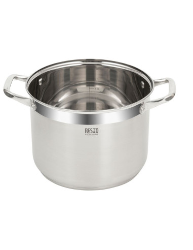 Resto Kitchenware Libra 8 L Okrągły Stal Nierdzewna