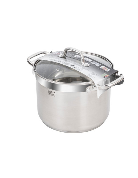Resto Kitchenware Libra 8 L Okrągły Stal Nierdzewna
