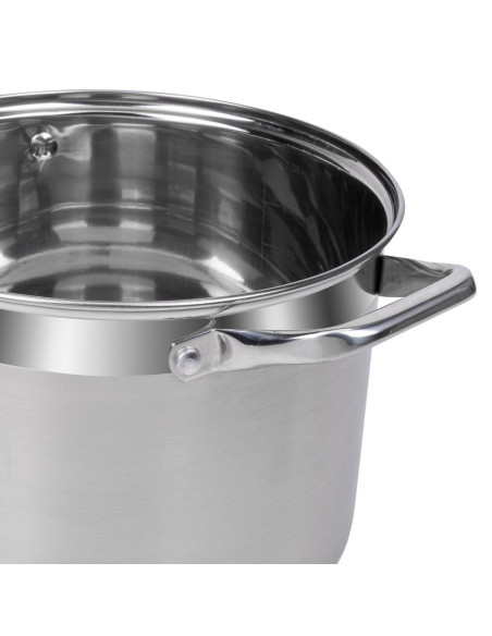 Resto Kitchenware Libra 8 L Okrągły Stal Nierdzewna