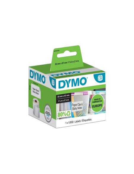 Dymo Lw - Etykiety Uniwersalne Imiennych - 32 X 57 Mm - S0722540