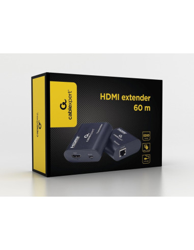 Gembird Dex-Hdmi-03 Przedłużacz Av Czarny