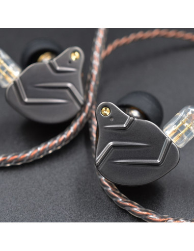 Kz Acoustics Zsn Pro X. Słuchawki Dokanałowe Czarne 3,5Mm