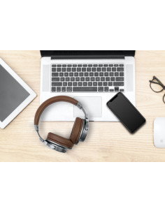 Muse M-278 Bt Zestaw Słuchawkowy Bezprzewodowy Opaska Na Głowę Micro-Usb Bluetooth Brązowy, Srebrny 2