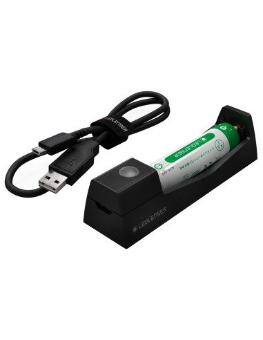 Zestaw Ładowarka I Akumulator Do Ledlenser Mh3/4/5