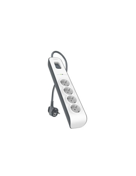 Belkin Listwa Zasilajaca 525J, 4X Schuko, 2M, Biała