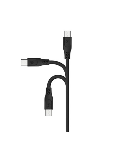 Somostel Kabel Usb Micro 3.1A Czarny 3100Mah Quick Charger Qc 3.0 1.2M Powerline Sms-Bt01 Black