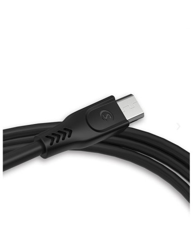 Somostel Kabel Usb Micro 3.1A Czarny 3100Mah Quick Charger Qc 3.0 1.2M Powerline Sms-Bt01 Black