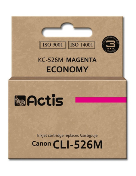 Actis Kc-526M Tusz (Zamiennik Canon Cli-526M  Standard  10 Ml  Czerwony)