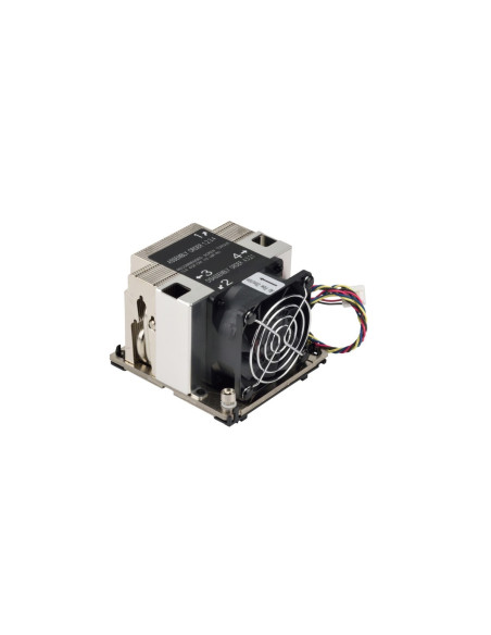 Supermicro Snk-P0068Ap4 System Chłodzenia Komputerów Procesor Chłodnica Powietrza 6 Cm Czarny, Nikiel