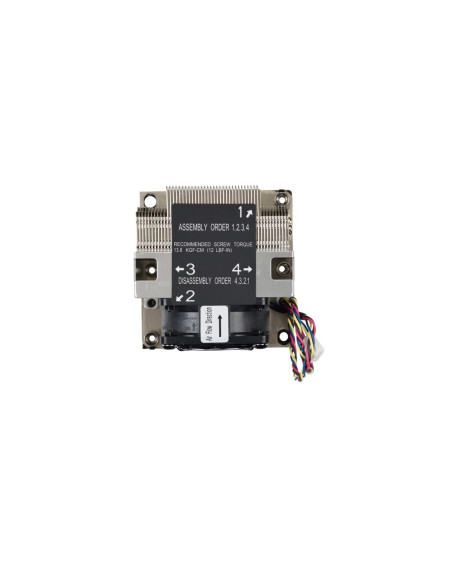 Supermicro Snk-P0068Ap4 System Chłodzenia Komputerów Procesor Chłodnica Powietrza 6 Cm Czarny, Nikiel