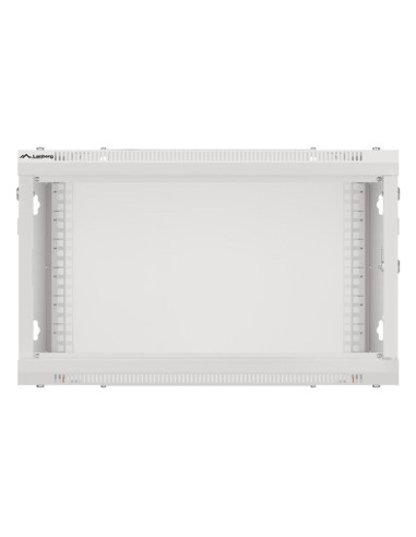 Lanberg Szafa Wisząca Rack 19" 6U 600X600 Drzwi Metalowe Szara (Flat Pack) Wf01-6606-00S