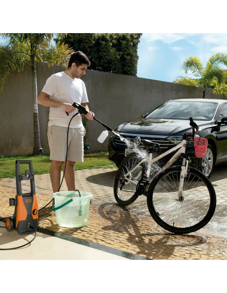 Black & Decker Pw1450Tdl-Qs Podkładka Ciśnieniowa Wyprostowany Prąd Elektryczny 426 L/H Pomarańczowy