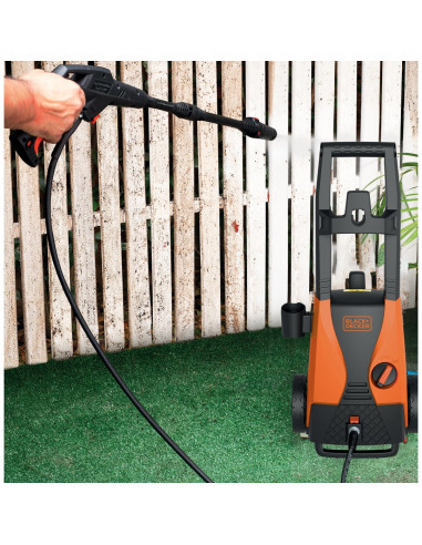 Black & Decker Pw1450Tdl-Qs Podkładka Ciśnieniowa Wyprostowany Prąd Elektryczny 426 L/H Pomarańczowy