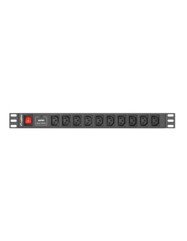 Lanberg Listwa Zasilająca Rack Pdu (1U,10A,7X Iec C13,2M)