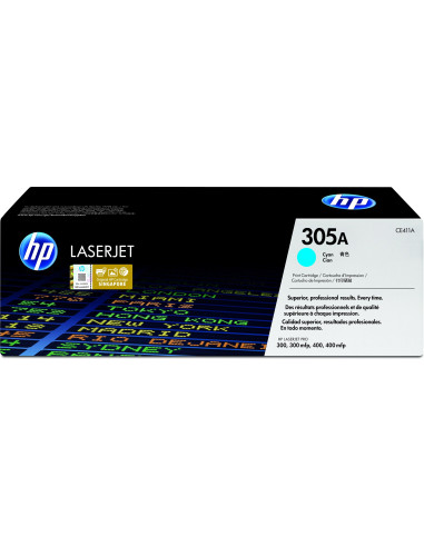 Hp 305A Oryginalny Wkład Z Błękitnym Tonerem Laserjet