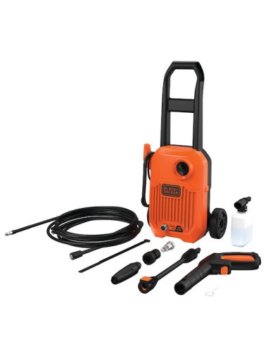 Black & Decker Bepw1650-Qs Podkładka Ciśnieniowa Kompaktowy Prąd Elektryczny 330 L/H Pomarańczowy
