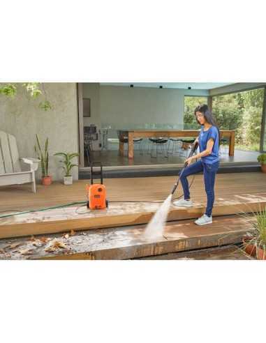Black & Decker Bepw1650-Qs Podkładka Ciśnieniowa Kompaktowy Prąd Elektryczny 330 L/H Pomarańczowy