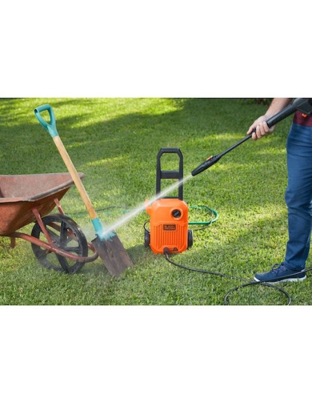 Black & Decker Bepw1650-Qs Podkładka Ciśnieniowa Kompaktowy Prąd Elektryczny 330 L/H Pomarańczowy