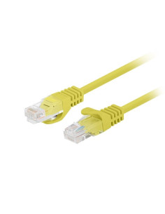 Patchcord Kat.6 Utp 0.25M Żółty Fluke Passed Lanberg 10-Pack
