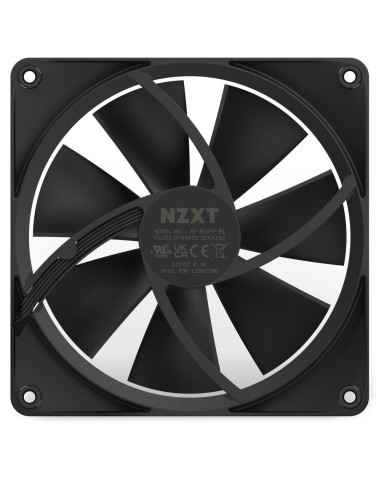 Nzxt F140 Rgb Obudowa Komputera Wentylator 14 Cm Czarny 1 Szt.