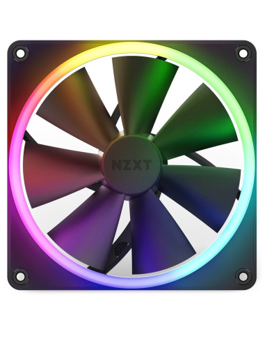 Nzxt F140 Rgb Obudowa Komputera Wentylator 14 Cm Czarny 1 Szt.