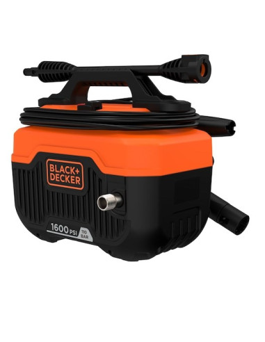 Black & Decker Bepw1300H-Qs Podkładka Ciśnieniowa Kompaktowy Prąd Elektryczny 312 L/H Pomarańczowy