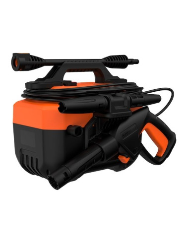 Black & Decker Bepw1300H-Qs Podkładka Ciśnieniowa Kompaktowy Prąd Elektryczny 312 L/H Pomarańczowy
