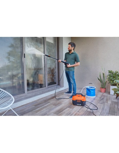 Black & Decker Bepw1300H-Qs Podkładka Ciśnieniowa Kompaktowy Prąd Elektryczny 312 L/H Pomarańczowy