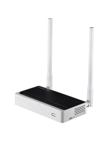 Totolink N300Rt Router Bezprzewodowy Fast Ethernet Jedna Częstotliwości (2,4 Ghz) Czarny, Biały